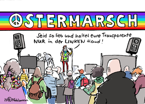 Ostermarsch links