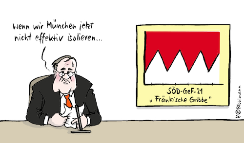 Cartoon: SÖD-GeF-21 (medium) by Pfohlmann tagged 2020,nundestagswahl,2021,corona,coronavirus,covid19,söder,laschet,cdu,csu,bayern,münchen,grippe,seuche,pandemie,reisebeschränkung,ausreise,isolierung,isolation,kanzler,kanzlerkandidat,kanzlerkandidatur,franken,fränkisch,rechen,infektion,krankheit,sars,2020,nundestagswahl,2021,corona,coronavirus,covid19,söder,laschet,cdu,csu,bayern,münchen,grippe,seuche,pandemie,reisebeschränkung,ausreise,isolierung,isolation,kanzler,kanzlerkandidat,kanzlerkandidatur,franken,fränkisch,rechen,infektion,krankheit,sars