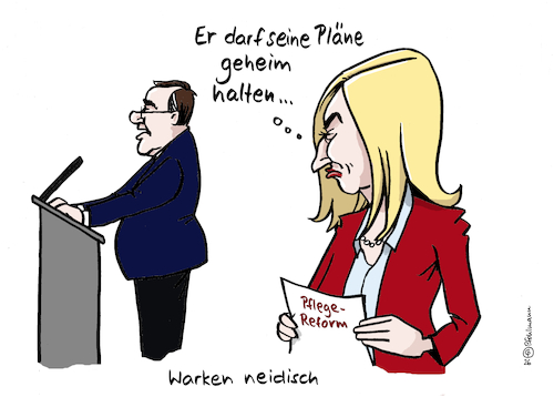 Cartoon: Warken neidisch (medium) by Pfohlmann tagged warken,pistorius,strategiepapier,pflegereform,reformen,bundesregierung,pflegekrise,heimkosten,geheimhaltung,verteidigungsminister,gesundheitsministerin,bundeswehr,russland,pflegekasse,heimbewohner,pr,kabinett,neid,neidisch,warken,pistorius,strategiepapier,pflegereform,reformen,bundesregierung,pflegekrise,heimkosten,geheimhaltung,verteidigungsminister,gesundheitsministerin,bundeswehr,russland,pflegekasse,heimbewohner,pr,kabinett,neid,neidisch