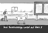 Cartoon: Anschlussziege (small) by Pfohlmann tagged 2019,bahn,db,verkehr,zug,anschluss,umsteigen,anschlusszüge,anschlussziege,ziege,bahnsteig,gleis,bahnhof,reise,reisen,durchsage