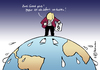 Cartoon: Erderwärmung (small) by Pfohlmann tagged karikatur,color,farbe,2011,deutschland,klima,klimakonferenz,klimapolitik,umwelt,merkel,kanzlerin,bundeskanzlerin,grad,temperatur,erderwärmung,klimawandel,klimakatastrophe