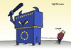 Cartoon: EU-Strafomat (small) by Pfohlmann tagged eu europa defizit haushalt defizitsünder strafe sanktion automat automatisch merkel bundeskanzlerin deutschland cdu