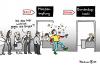 Cartoon: Massenimpfung (small) by Pfohlmann tagged massenimpfung impfung grippe virus h1n1 bundestagswahl merkel schmidt