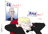 Cartoon: Obama obsolet (small) by Pfohlmann tagged karikatur cartoon 2017 color farbe usa global trump obama präsident amtseinführung obsolet amateur amtsübernahme us vorgänger rotstift korrektur
