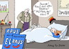 Cartoon: Raus-Alltag für Dieter (small) by Pfohlmann tagged afd,europa,wahlprogramm,eu,alltag,mutter,mama,sohn,dieter,rechtsextrem,ausländerfeindlichkeit,raus,parteitag