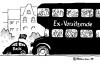 Cartoon: SPD-Bus (small) by Pfohlmann tagged spd,krise,basis,vorsitzender,bus,doppeldecker