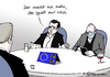 Cartoon: Varoufakis spielt (small) by Pfohlmann tagged karikatur,cartoon,2015,color,farbe,griechenland,eu,varoufakis,finanzminister,schuldenkrise,entmachtung,stumm,maulkorb,verhandlungen,kredit,hilfe,tsipras,regierung,syriza,spielen,spieltheorie,handy,smartphone