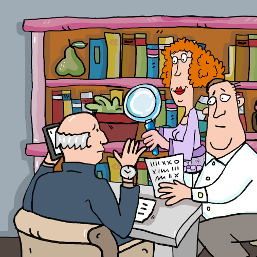 Cartoon: Bewerbung Job (medium) by sabine voigt tagged bewerbung,job,gespräch,büro,arbeit,stelle,arbeitsamt,arbeitslos,chef