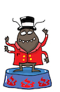Cartoon: Flohzirkus Zirkus (small) by sabine voigt tagged floh,zirkus,flohzirkus,insekten,schädlinge,schädlingsbekämpfung,ungeziefer,flöhe