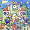 Cartoon: Schule Grundschule (small) by sabine voigt tagged schule,grundschule,bildung,erziehung,lernen,unterricht,pause,kinder