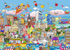 Cartoon: Wimmelbild London (small) by sabine voigt tagged wimmelbild london tower queen themse england brexit europa great britain westminster