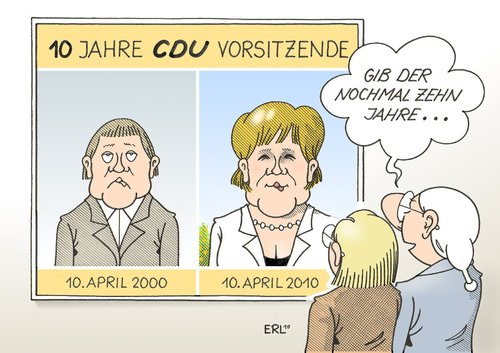 10 Jahre CDU-Vorsitzende