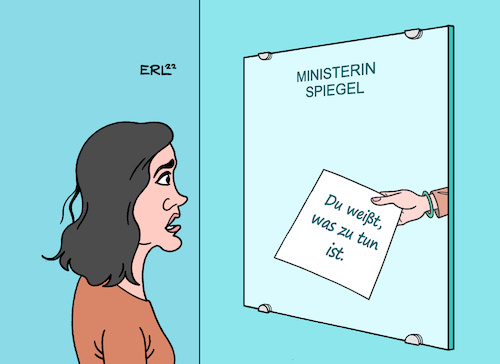 Cartoon: Anne Spiegel (medium) by Erl tagged politik,rücktritt,familienministerin,anne,spiegel,bündnis90,die,grünen,grüne,umweltministerin,rheinland,pfalz,flut,flutkatastrophe,ahrtal,management,schlecht,urlaub,erholung,karikatur,erl,politik,rücktritt,familienministerin,anne,spiegel,bündnis90,die,grünen,grüne,umweltministerin,rheinland,pfalz,flut,flutkatastrophe,ahrtal,management,schlecht,urlaub,erholung,karikatur,erl