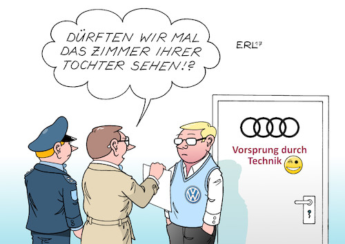 Cartoon: Audi (medium) by Erl tagged vw,tochter,audi,abgasskandal,dieselgate,diesel,abgase,test,manipulation,software,schummelsoftware,betrug,täuschung,verbraucher,behörden,auto,autobauer,vorsprung,durch,technik,zwinkern,emoticon,karikatur,erl,vw,tochter,audi,abgasskandal,dieselgate,diesel,abgase,test,manipulation,software,schummelsoftware,betrug,täuschung,verbraucher,behörden,auto,autobauer,vorsprung,durch,technik,zwinkern,emoticon,karikatur,erl