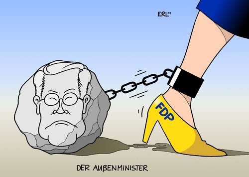 Cartoon: Außenminister (medium) by Erl tagged fdp,vorsitz,westerwelle,rückzug,vizekanzler,außenminister,belastung,last,partei,fdp,vorsitz,westerwelle,rückzug,vizekanzler,außenminister,belastung,last,partei