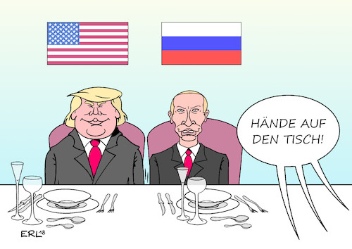 Cartoon: Bei den beiden weiß man nie ... (medium) by Erl tagged politik,helsinki,treffen,präsident,donald,trump,usa,russland,wladimir,putin,weltpolitik,nationalismus,rechtspopulismus,gefahr,demokratie,aushebeln,tricks,tricksereien,verdacht,wahlkampf,einflussnahme,social,media,facebook,unberechenbarkeit,heimlichkeiten,karikatur,erl,politik,helsinki,treffen,präsident,donald,trump,usa,russland,wladimir,putin,weltpolitik,nationalismus,rechtspopulismus,gefahr,demokratie,aushebeln,tricks,tricksereien,verdacht,wahlkampf,einflussnahme,social,media,facebook,unberechenbarkeit,heimlichkeiten,karikatur,erl