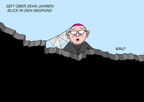 Cartoon: Bischofskonferenz (medium) by Erl tagged politik,religion,glaube,kirche,katholizismus,bischof,bischöfe,bischofskonferenz,missbrauch,skandal,missbrauchsskandal,vertuschung,aufarbeitung,schleppend,blick,abgrund,untätigkeit,schande,karikatur,erl,politik,religion,glaube,kirche,katholizismus,bischof,bischöfe,bischofskonferenz,missbrauch,skandal,missbrauchsskandal,vertuschung,aufarbeitung,schleppend,blick,abgrund,untätigkeit,schande,karikatur,erl