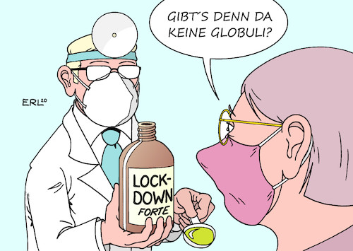 Cartoon: Bittere Medizin (medium) by Erl tagged politik,corona,virus,pandemie,covid19,zweite,welle,teillockdown,anstieg,fallzahlen,medizin,lockdown,hart,forte,wunsch,homöopathie,globuli,coronaleugner,karikatur,erl,politik,corona,virus,pandemie,covid19,zweite,welle,teillockdown,anstieg,fallzahlen,medizin,lockdown,hart,forte,wunsch,homöopathie,globuli,coronaleugner,karikatur,erl