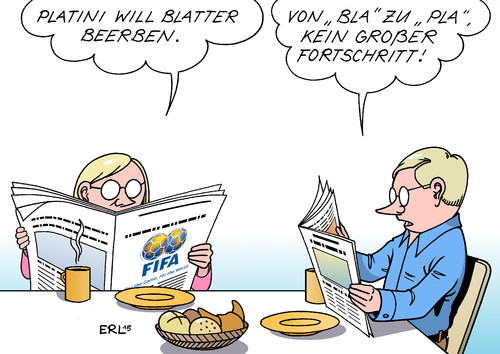 Blatter Platini