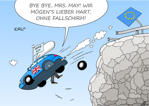 Cartoon: Brexit-Rücktritte (medium) by Erl tagged politik,brexit,austritt,großbritannien,gb,uk,eu,europa,verhandlungen,schwierig,streit,konservative,tories,weich,premierministerin,theresa,may,widersacher,hardliner,hart,brexitminister,david,davis,außenminister,boris,johnson,rücktritt,chaos,absturz,abgrund,fallschirm,karikatur,erl,politik,brexit,austritt,großbritannien,gb,uk,eu,europa,verhandlungen,schwierig,streit,konservative,tories,weich,premierministerin,theresa,may,widersacher,hardliner,hart,brexitminister,david,davis,außenminister,boris,johnson,rücktritt,chaos,absturz,abgrund,fallschirm,karikatur,erl