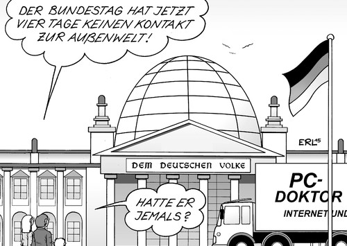 Bundestag offline