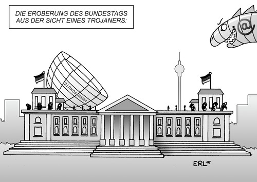 Cyberangriff auf Bundestag