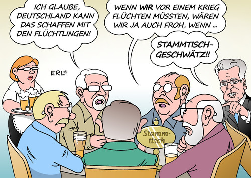 De Maiziere Stammtisch