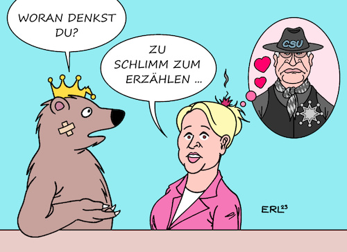 Cartoon: Echt schlimm (medium) by Erl tagged politik,silvester,berlin,rettungskräfte,polizei,feuerwehr,angriffe,böller,feuerwerk,menschenmenge,reaktion,strategie,suche,bürgermeisterin,franziska,giffey,innenpolitik,kriminalität,kriminalitätsbekämpfung,bayern,csu,innenminister,joachim,herrmann,schwarzer,sheriff,karikatur,erl,politik,silvester,berlin,rettungskräfte,polizei,feuerwehr,angriffe,böller,feuerwerk,menschenmenge,reaktion,strategie,suche,bürgermeisterin,franziska,giffey,innenpolitik,kriminalität,kriminalitätsbekämpfung,bayern,csu,innenminister,joachim,herrmann,schwarzer,sheriff,karikatur,erl