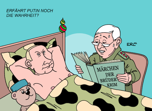 Cartoon: Erfährt Putin noch die Wahrheit? (medium) by Erl tagged politik,krieg,angriff,überfall,wladimir,putin,russland,ukraine,wahrheit,information,generäle,berater,beschönigung,erfolge,angst,märchen,brüder,grimm,halbinsel,krim,annexion,teddybär,bär,karikatur,erl,politik,krieg,angriff,überfall,wladimir,putin,russland,ukraine,wahrheit,information,generäle,berater,beschönigung,erfolge,angst,märchen,brüder,grimm,halbinsel,krim,annexion,teddybär,bär,karikatur,erl