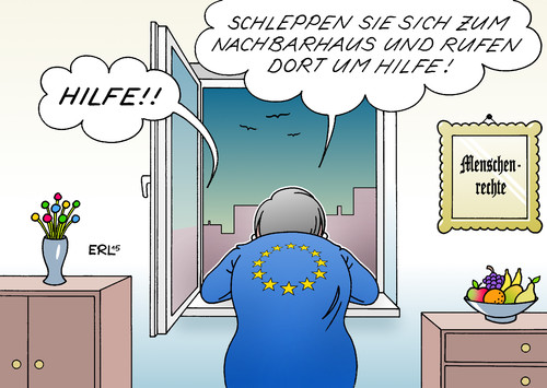 Cartoon: EU Flüchtlingshilfe (medium) by Erl tagged flüchtlinge,europa,eu,abschottung,ablehnung,egoismus,nachbar,nachbarhaus,nachbarstaat,balkanroute,irrgarten,labyrinth,karikatur,erl,flüchtlinge,europa,eu,abschottung,ablehnung,egoismus,nachbar,nachbarhaus,nachbarstaat,balkanroute,irrgarten,labyrinth,karikatur,erl