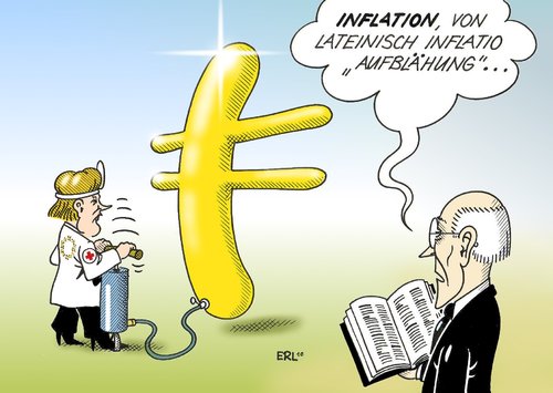 Cartoon: Euro-Rettung (medium) by Erl tagged euro,rettung,merkel,europa,skepsis,inflation,euro,rettung,angela merkel,europa,skepsis,inflation,eu,angela,merkel