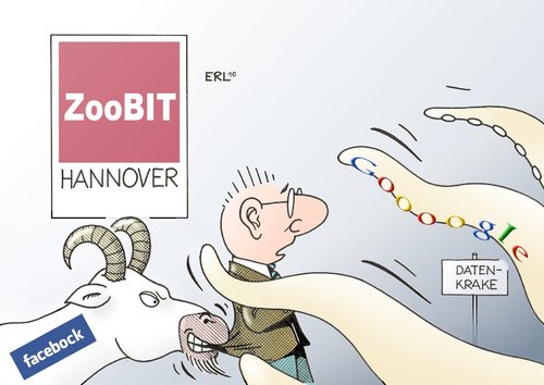 Cartoon: Facebock (medium) by Erl tagged zuckerbook,facebook,internet,kommunikation,social network,netzwerk,soziales netzwerk,freunde,gott,mark zuckerberg,freundschaft,social,network,soziales,mark,zuckerberg,zoo,google