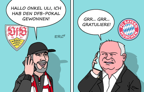Cartoon: Familie Hoeneß (medium) by Erl tagged politik,sport,fußball,dfb,pokal,sieger,vfb,stuttgart,trainer,sebastian,hoeneß,neffe,onkel,uli,bayern,münchen,karikatur,erl,politik,sport,fußball,dfb,pokal,sieger,vfb,stuttgart,trainer,sebastian,hoeneß,neffe,onkel,uli,bayern,münchen,karikatur,erl