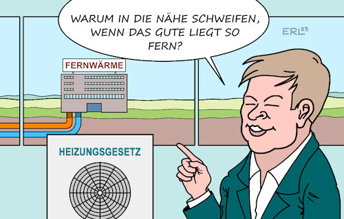 Cartoon: Fernwärme (medium) by Erl tagged politik,klima,klimaschutz,ampel,grüne,wirtschaftsminister,robert,habeck,heizung,heizungsgesetz,wärmewende,wärmepumpe,fernwäme,gipfel,karikatur,erl,politik,klima,klimaschutz,ampel,grüne,wirtschaftsminister,robert,habeck,heizung,heizungsgesetz,wärmewende,wärmepumpe,fernwäme,gipfel,karikatur,erl