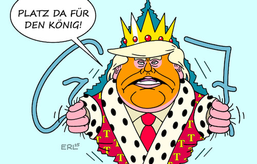 Cartoon: G7 (medium) by Erl tagged politik,gipfel,g7,usa,präsident,trump,spaltung,könig,autokrat,egomane,narzisst,karikatur,erl,politik,gipfel,g7,usa,präsident,trump,spaltung,könig,autokrat,egomane,narzisst,karikatur,erl