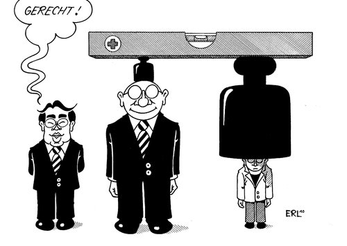 Cartoon: Gesundheitsreform (medium) by Erl tagged gesundheitsreform,gesundheit,reform,gesundheitsminister,rösler,krankenkassen,finanzierung,beiträge,pharmaindustrie,sparen,gerechtigkeit,gerecht,gesundheitsreform,gesundheit,reform,gesundheitsminister,rösler,krankenkassen,finanzierung,beiträge,pharmaindustrie,sparen,gerechtigkeit,gerecht