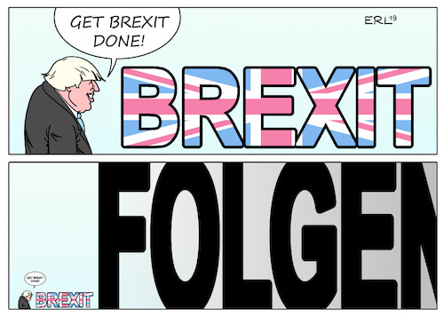Cartoon: Get Brexit Done! (medium) by Erl tagged politik,brexit,austritt,großbritannien,uk,eu,wahl,parlament,schicksalswahl,boris,johnson,premierminister,tories,wahlkampf,slogan,ausblendung,folgen,karikatur,erl,politik,brexit,austritt,großbritannien,uk,eu,wahl,parlament,schicksalswahl,boris,johnson,premierminister,tories,wahlkampf,slogan,ausblendung,folgen,karikatur,erl