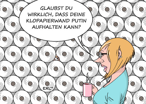 Cartoon: Hamsterkäufe (medium) by Erl tagged politik,krieg,angriff,überfall,wladimir,putin,russland,ukraine,reaktion,angst,hamsterkäufe,klopapier,toilettenpapier,karikatur,erl,politik,krieg,angriff,überfall,wladimir,putin,russland,ukraine,reaktion,angst,hamsterkäufe,klopapier,toilettenpapier,karikatur,erl