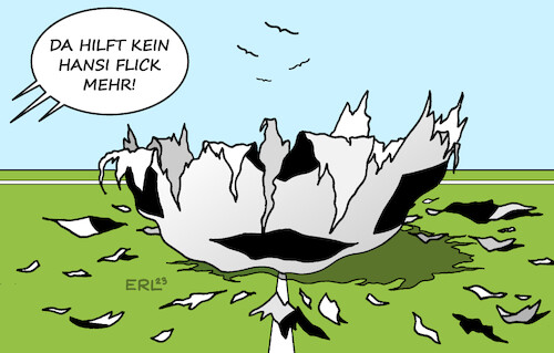 Cartoon: Hansi Flick (medium) by Erl tagged politik,sport,psychologie,fußball,deutschland,nationalmannschaft,niederlage,japan,serie,krise,bundestrainer,hansi,flick,angezählt,ball,zerrissen,flicken,schwer,unmöglich,karikatur,erl,politik,sport,psychologie,fußball,deutschland,nationalmannschaft,niederlage,japan,serie,krise,bundestrainer,hansi,flick,angezählt,ball,zerrissen,flicken,schwer,unmöglich,karikatur,erl