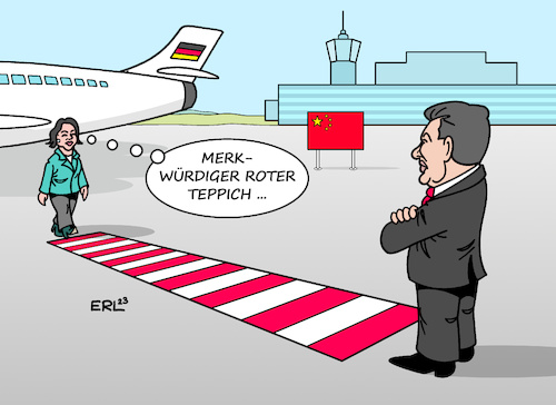 Cartoon: Herzlich Willkommen in China (medium) by Erl tagged politik,außenministerin,annalena,baerbock,besuch,china,kritik,menschenrechte,demokratie,uiguren,hong,kong,taiwan,klartext,xi,jinping,roter,teppich,schranke,karikatur,erl,politik,außenministerin,annalena,baerbock,besuch,china,kritik,menschenrechte,demokratie,uiguren,hong,kong,taiwan,klartext,xi,jinping,roter,teppich,schranke,karikatur,erl