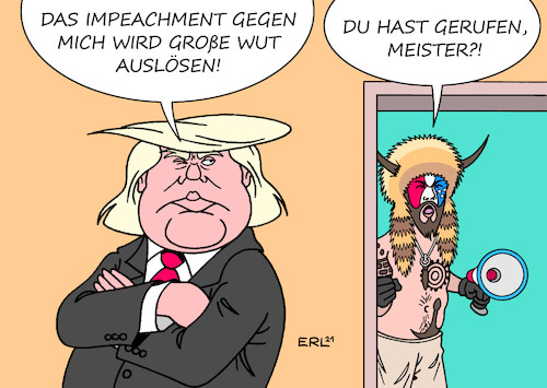 Cartoon: His Master s Voice (medium) by Erl tagged politik,usa,wahl,präsidentschaft,verlierer,donald,trump,sieger,joe,biden,präsident,bestätigung,kongress,trumpismus,verschwörungstheorien,wahlbetrug,demonstration,washington,rede,anfeuerung,sturm,erstürmung,kapitol,anschlag,demokratie,freiheit,demokraten,amtsenthebung,impeachment,interview,prophezeiung,wut,signal,anhänger,schamane,rechtsextremist,fanatiker,karikatur,erl,politik,usa,wahl,präsidentschaft,verlierer,donald,trump,sieger,joe,biden,präsident,bestätigung,kongress,trumpismus,verschwörungstheorien,wahlbetrug,demonstration,washington,rede,anfeuerung,sturm,erstürmung,kapitol,anschlag,demokratie,freiheit,demokraten,amtsenthebung,impeachment,interview,prophezeiung,wut,signal,anhänger,schamane,rechtsextremist,fanatiker,karikatur,erl