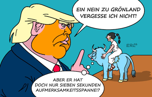 Cartoon: Hoffnung (medium) by Erl tagged politik,usa,trump,anspruch,grönland,eu,nein,rache,vergessen,aufmerksamkeitsspanne,europa,stier,karikatur,erl,politik,usa,trump,anspruch,grönland,eu,nein,rache,vergessen,aufmerksamkeitsspanne,europa,stier,karikatur,erl