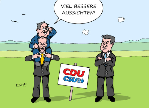 Cartoon: Laschet setzt auf Merz (medium) by Erl tagged politik,partei,cdu,schwesterpartei,csu,kanzlerkandidat,armin,laschet,konkurrent,markus,söder,beliebtheit,umfragen,bündnis,friedrich,merz,chancen,aussichten,schultern,karikatur,erl,politik,partei,cdu,schwesterpartei,csu,kanzlerkandidat,armin,laschet,konkurrent,markus,söder,beliebtheit,umfragen,bündnis,friedrich,merz,chancen,aussichten,schultern,karikatur,erl