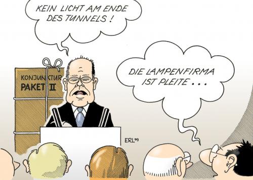 Cartoon: Licht (medium) by Erl tagged krise,finanzkrise,wirtschaftskrise,konjunkturpaket,licht,tunnel,lampe,steinbrück,firma,pleite,krise,finanzkrise,wirtschaftskrise,finanzen,wirtschaft,konjunkturpaket,konjunktur,licht,tunnel,lampe,peer steinbrück,firma,pleite,peer,steinbrück