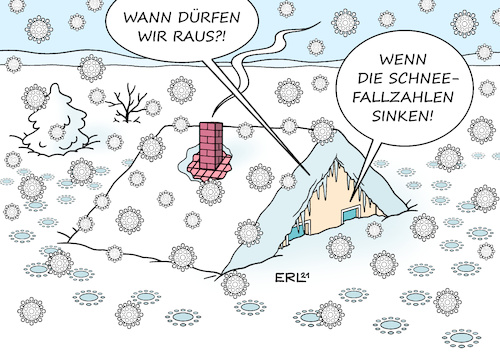 Cartoon: Lockerungen II (medium) by Erl tagged politik,corona,virus,pandemie,covid19,lockdown,fallzahlen,inzidenzwert,sinken,diskussion,forderung,lockerungen,vorsicht,wetter,extremwetter,schneefall,schnee,eis,regen,eisregen,glatteis,föhn,wärme,sonne,haus,spuren,schneespuren,karikatur,erl,politik,corona,virus,pandemie,covid19,lockdown,fallzahlen,inzidenzwert,sinken,diskussion,forderung,lockerungen,vorsicht,wetter,extremwetter,schneefall,schnee,eis,regen,eisregen,glatteis,föhn,wärme,sonne,haus,spuren,schneespuren,karikatur,erl