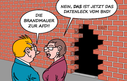 Cartoon: Löcher (medium) by Erl tagged politik,sachsen,anhalt,wahl,landtagspräsident,afd,rechtsextrem,stimmen,bsw,loch,brandmauer,geheimdienst,bnd,ex,chef,hanning,informationen,geld,datenleck,karikatur,erl,politik,sachsen,anhalt,wahl,landtagspräsident,afd,rechtsextrem,stimmen,bsw,loch,brandmauer,geheimdienst,bnd,ex,chef,hanning,informationen,geld,datenleck,karikatur,erl