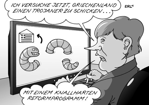 Merkel PC Griechenland