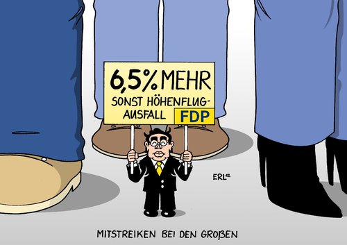 Mitstreiken bei den Großen