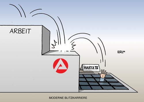 Cartoon: Moderne Blitzkarriere (medium) by Erl tagged arbeit,job,arbeitslosigkeit,hartz,iv,vier,karriere,blitzkarriere,niedriglohn,leiharbeit,treppe,sturz,arbeit,job,arbeitslosigkeit,hartz,karriere,blitzkarriere,niedriglohn,leiharbeit,treppe,sturz