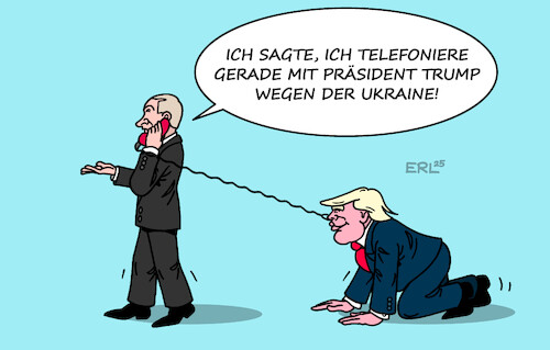 Putin telefoniert Putin telefoniert